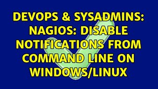 DevOps & SysAdmins: Nagios: Disable notifications from command line on Windows/Linux