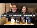 Unboxing of 4 Ferrari Fragrances First Impressions with Rachell