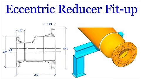 How to fit up an Eccentric Reducer.