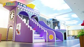 Spaceship-Themed Indoor Playground Project | Custom Soft Play Design by ZZRS screenshot 1