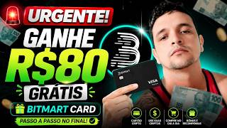🚨 URGENTE: NOVA PROMOÇÃO BITMART CARD — GANHE R$80 GRÁTIS (PASSO A PASSO)