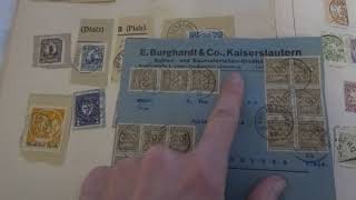 Inflation 1922-1923 according to stamps