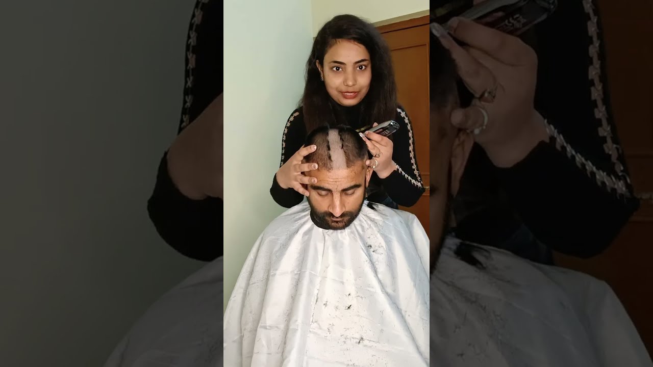 when Men Sit on My Chair They Left My Barber chair Completely Bald🤣😂