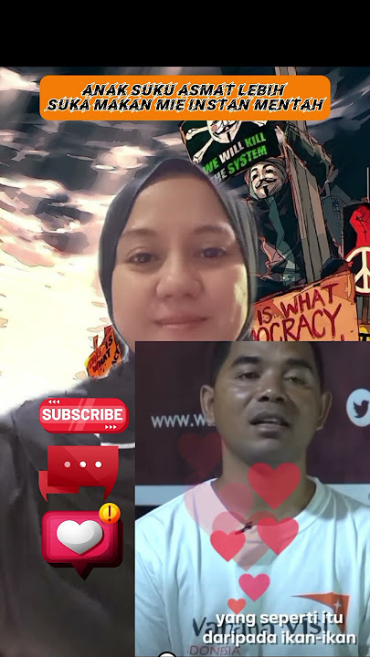 ANAK-ANAK PAPUA LEBIH SUKA MAKAN MIE INSTAN MENTAH #papua