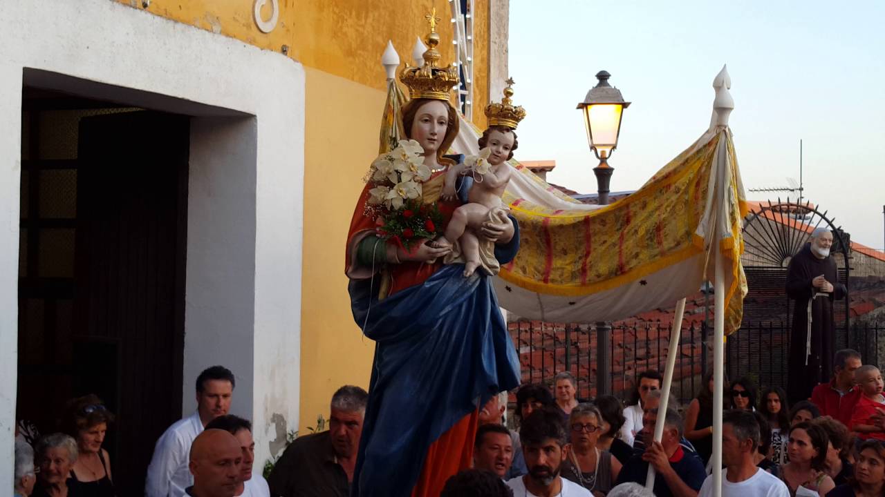 Madonna delle Grazie - Pollica 2 Luglio 2016 - YouTube