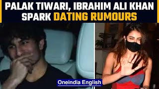 Ibrahim Ali Khan, Palak Tiwari spotted by paparazzi, netizens react | OneIndia News