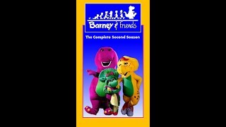 Barney & Friends: The Complete Second Season 1993 VHS (Tape 3) (FAKE)