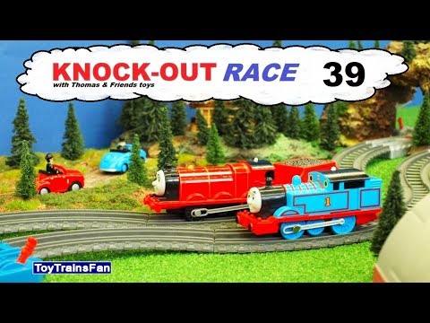 Knock Out Rence Thomas & Friends KNOCK-OUT RACE #39 - toy trains. Pociągi zabawki Tomek ...