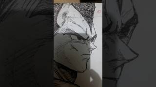 vegeta drawing ✨️ #drawing #anime #animedrawing
