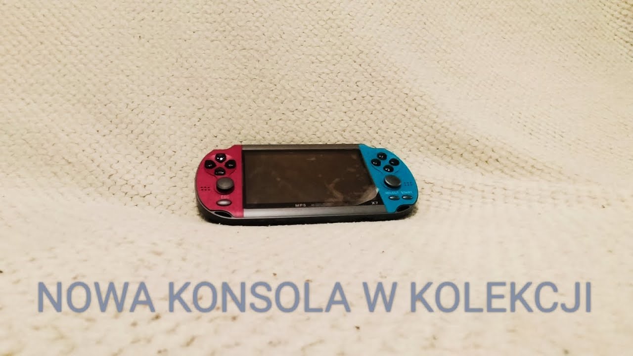 Nowa konsola w kolekcji - Game console MP5 X7