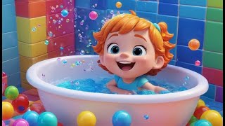 Splish, Splash, A Rainbow Bath Colorful Bath Song For Kids Learn Colors & Clean Fun