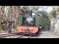 Steam at Devils Bridge, Vale of Rheidol Railway, Narrow Gauge, Heritage Railway, Wales, Museumsbahn