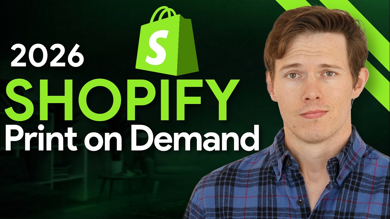 Print On Demand 2026 (Tutorial for Beginners) - Shopify, Gelato, Etsy ...