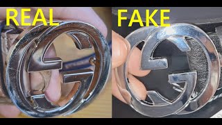 Outflow Galaxy beach Gucci belt real vs fake review. How to spot original Gucci GG gucissima  belts - YouTube