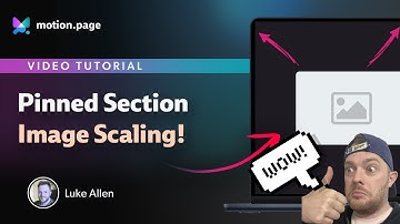 Create Awesome Scaling Effects using Pinned Section - Motion.page/GSAP - ScrollTrigger