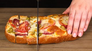 Only 1 piece of bread! Tastier than pizza! Incredibly tasty and quick