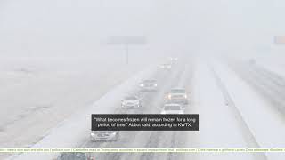 Texas braces for historic winter storm with record cold, icy roads