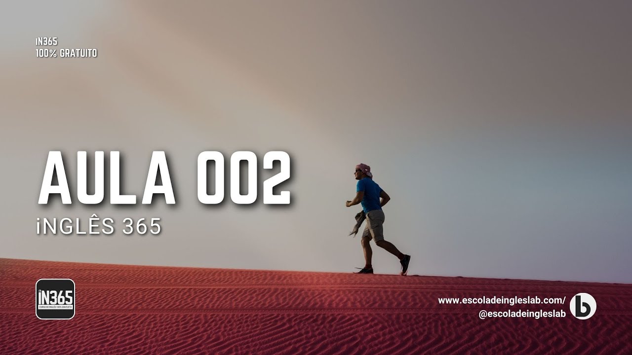 iN365 [AULA 002] Curso de Inglês Gratuito