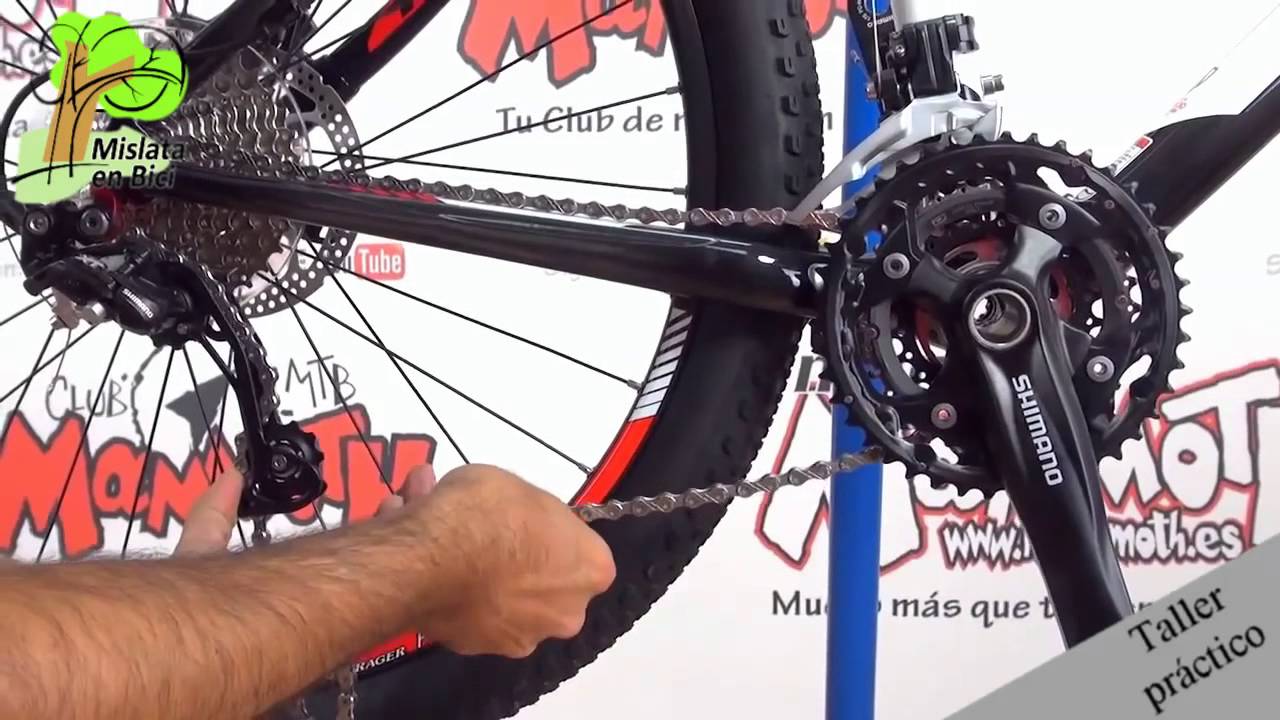 Cómo acortar la cadena de una bicicleta para ajustarla a la transmisión