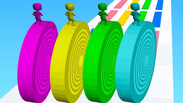 Layers Roll in Max Level Gameplay iOS,Android Walkthrough Update All Trailer Mobile Game ASMR PDRLF