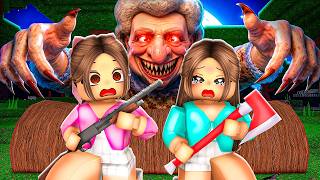 Surviving 99 NIGHTS At Grandmas In Roblox!