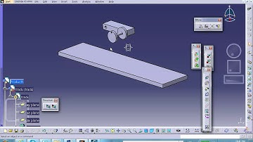 Mechanism Design, Wheel Rolling on Track , Catia v5, Nader G. Zamani
