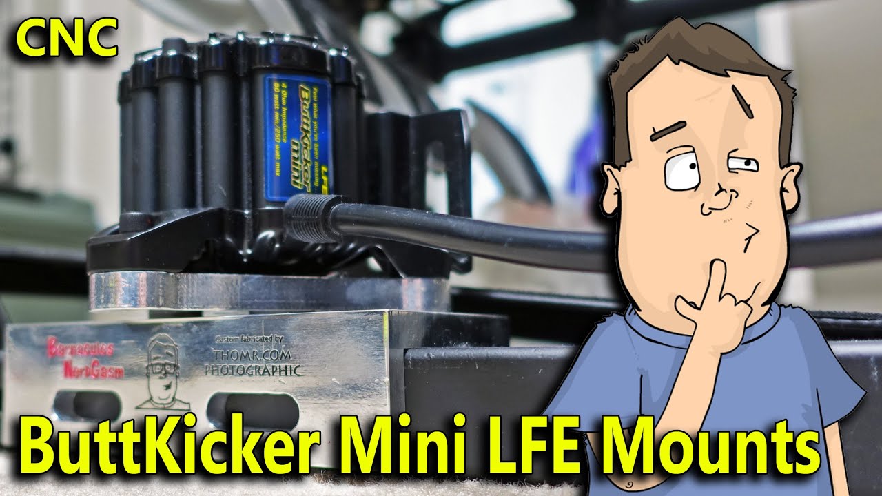 Sim Racing Transducers Designing & Milling Racing Simulator Transducer Brackets - @Barnacules ...