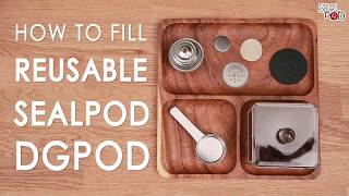 How To Use Reusable Coffee Pods Compatible With Dolce Gusto Coffee Machines