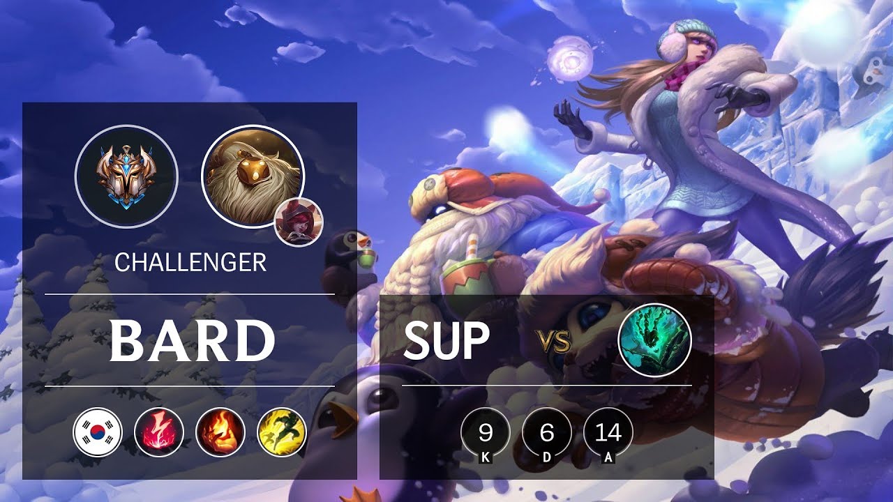 Bard Support vs Thresh - KR Challenger Patch 9.21