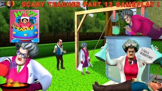 Scary teacher part 12 gameplay/Scary teacher in tamil/horror/on vtg!