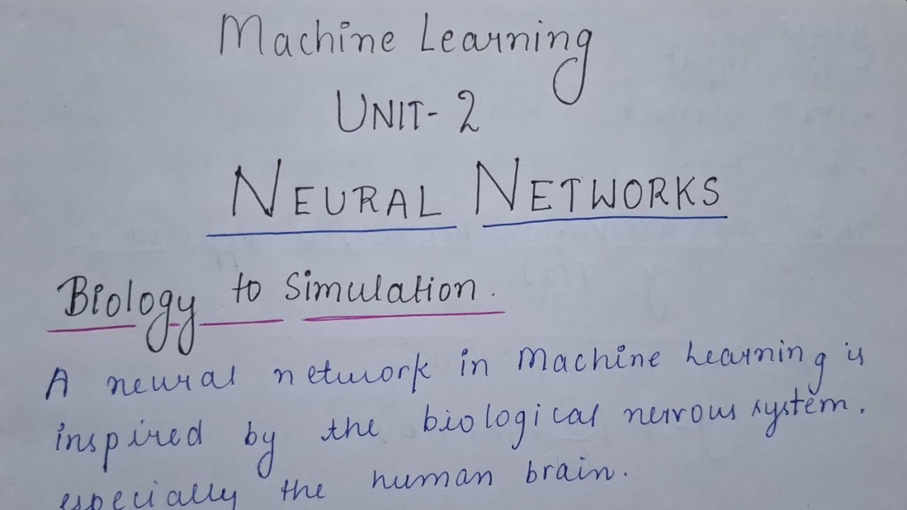 Machine Learning Unit-2 | AIML One-Shot | AL405 | RGPV | Btech 4thsem |