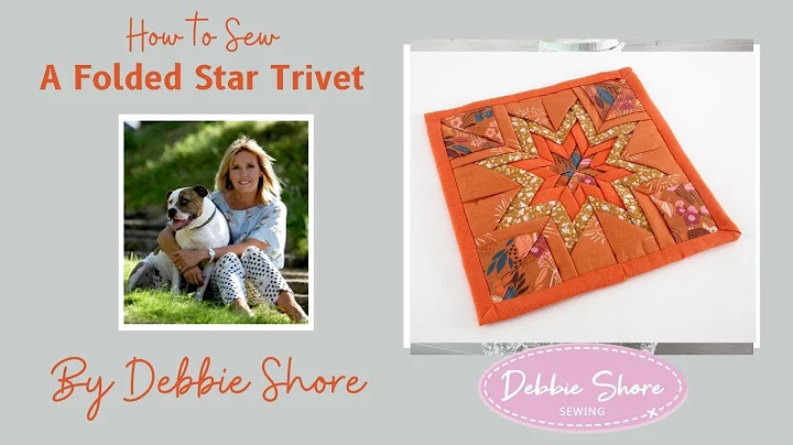 How to Sew a Folded Fabric Star Trivet by Debbie S...