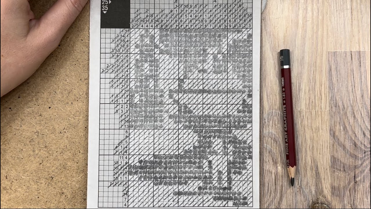 #75 АСМР японские кроссворды // Кораблик //ASMR japanese crosswords