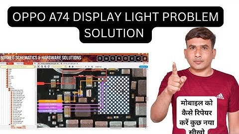 OPPO A74 DISPLAY LIGHT PROBLEM SOLUTION आपका फोन में डिस्प्ले प्रॉब्लम है/@Jagdambamobile #mobile