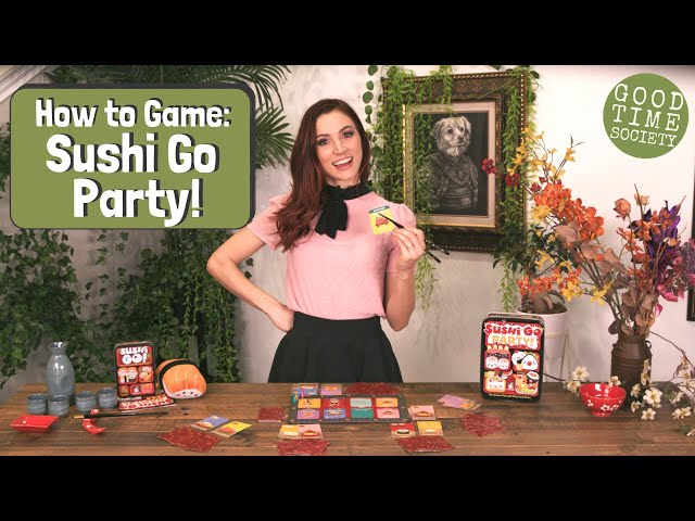 Learn How to Play Sushi Go! & Sushi Go Party!