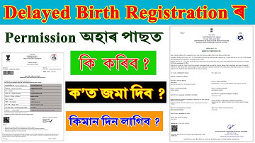 Delayed Birth Permission in Assam? Step-by-Step Process After Approval