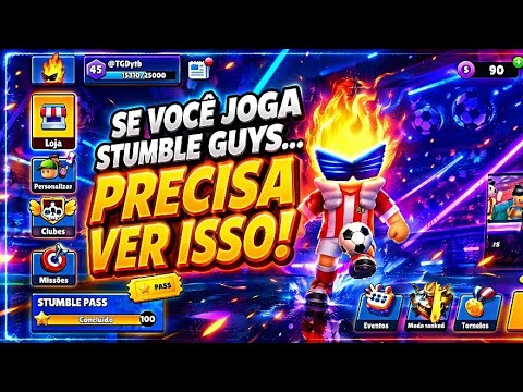 🤯 O TRUQUE QUE 99% DOS JOGADORES NÃO SABEM NO STUMBLE GUYS! #stumbleguys#coriosidade