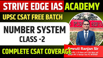 Number System Class 2 | Factorization & Finding Number of Zeros | CSAT Maths Formula