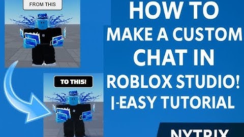 🔧 How to Make a Custom Chat in Roblox Studio! | Easy Tutorial 🎮