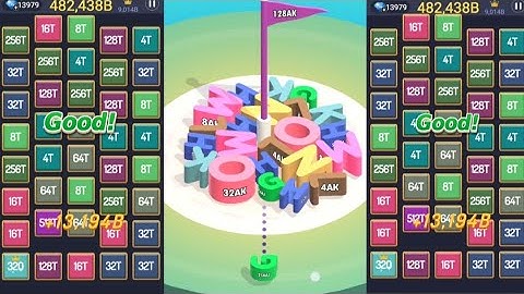 Alphabet Merge and 2248 2048 3 in 1 android iOS puzzle games #gamingvideos #puzzle #newgame