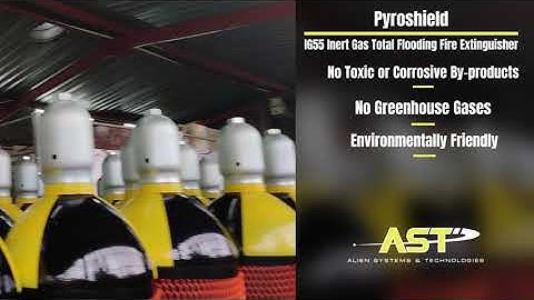 Pyroshield - IG55 Gas Total Flooding Fire Extinguishing System