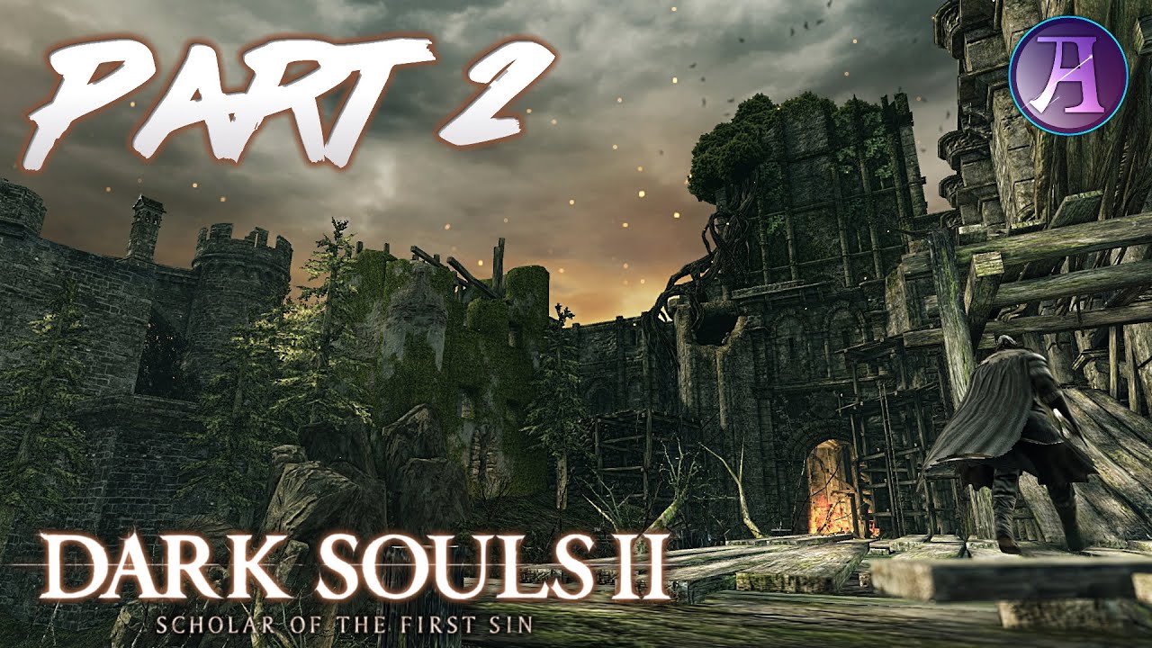 DARK Souls 2: Playthrough/Walkthrough Part 2 - The Forest of the Fallen Giants! (No Commentary)