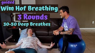 Full Wim Hof Breathing Session | Guiding Jadons first time!