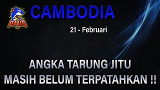 PREDIKSI CAMBODIA 21 FEBRUARI 2022 | BOCORAN TOGEL CAMBODIA HARI INI | RUMUS TUNGGAL CAMBODIA JITU