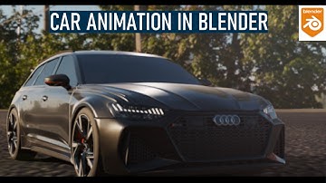 Car animation in blender | Using HDRI as environment #blender #car #caranimation #hdri #creation