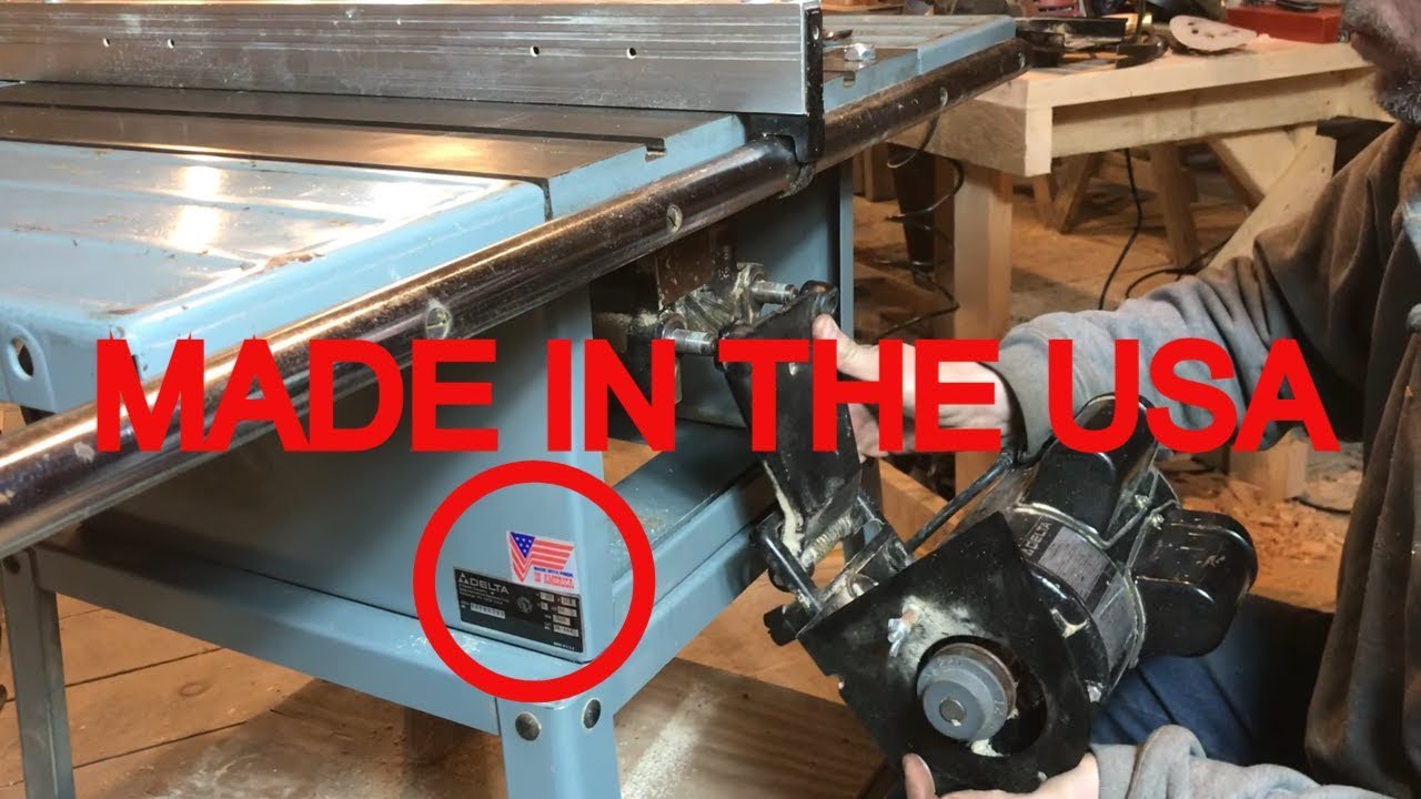Saving A Classic American Made Table Saw From The Pit of Dispair YouTube