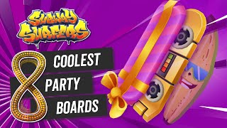 8 Coolest Party Boards  Subway Surfers  Sybo Tv