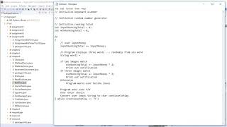 CST1201 Session 05 00b Assignment review