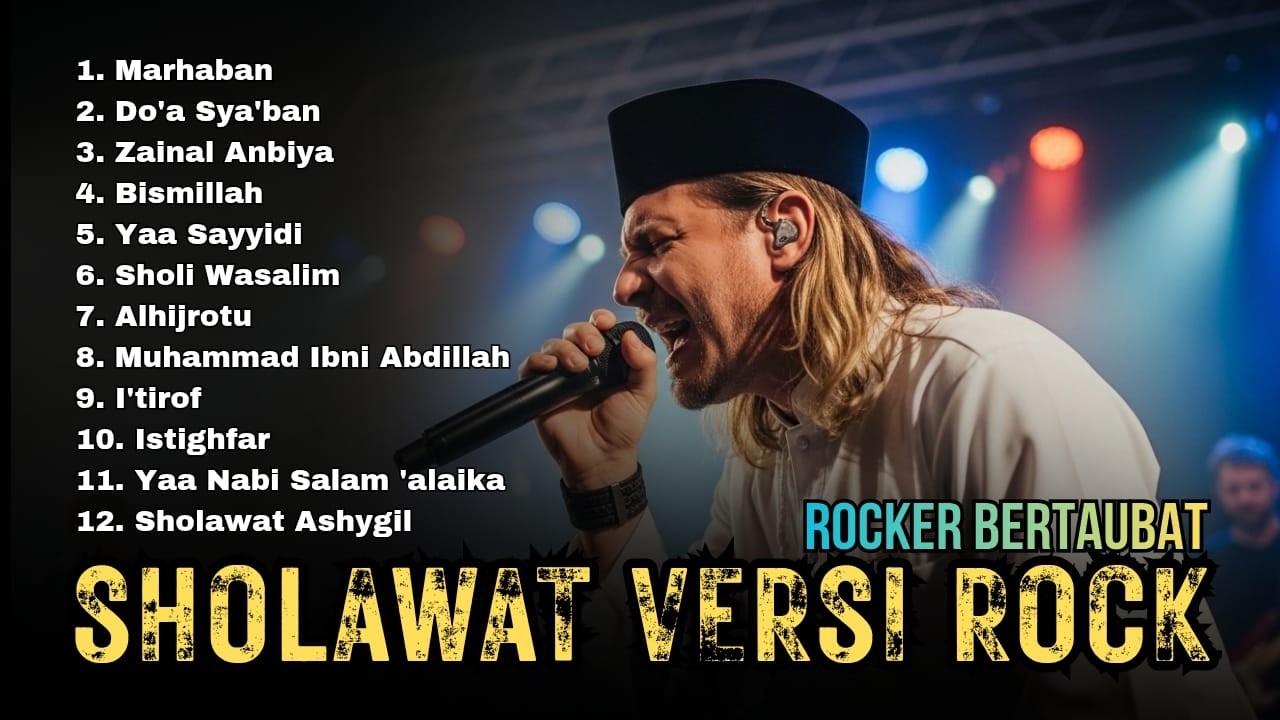 MENANTI RAMADHAN ❤️ Sholawat Nabi Versi Rock Populer Terbaru Full Album