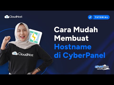Cara Membuat Hostname di CyberPanel